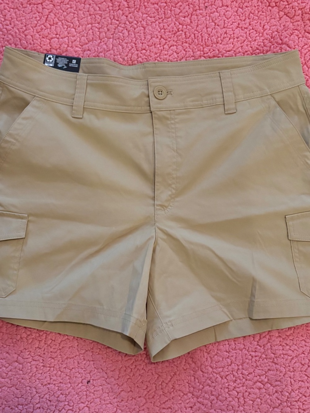 Khaki women shorts - Picture 2 of 2
